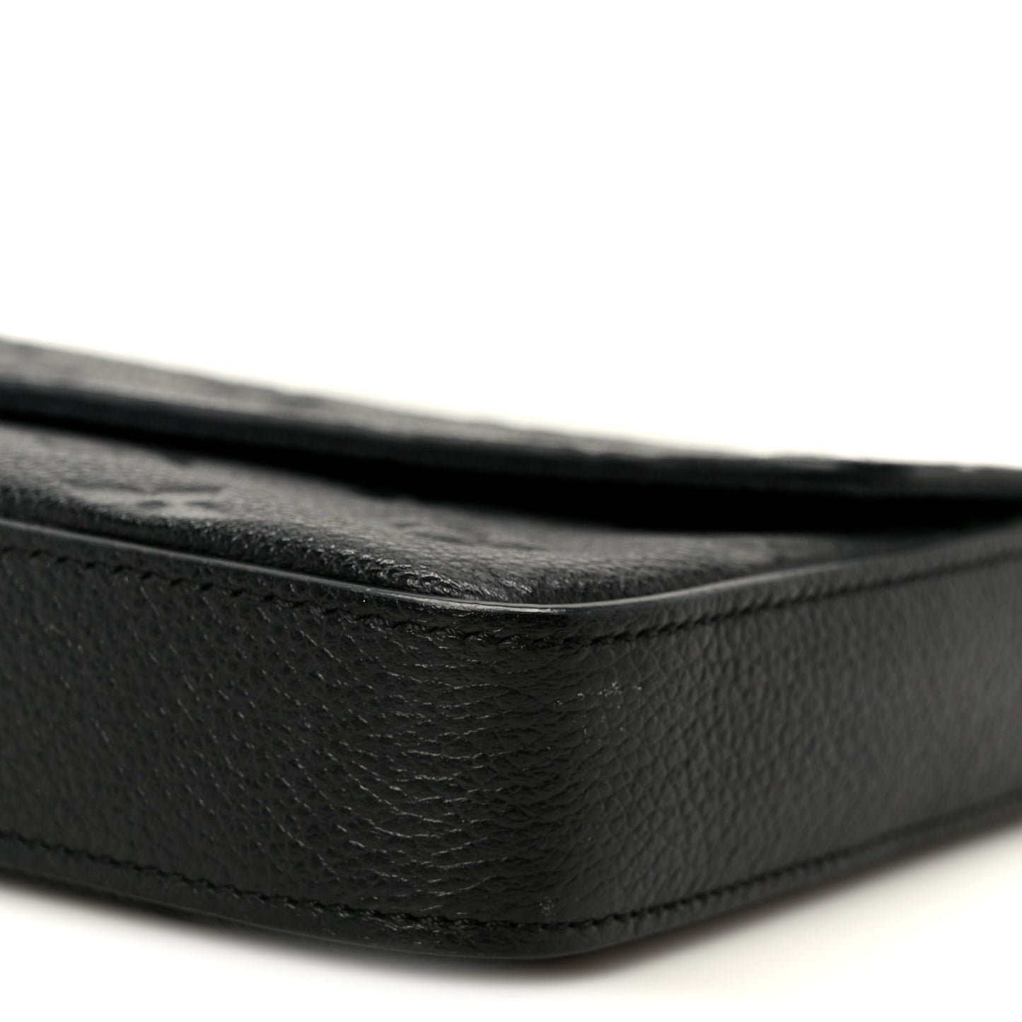 Empreinte Pochette Felicie Chain Wallet Black