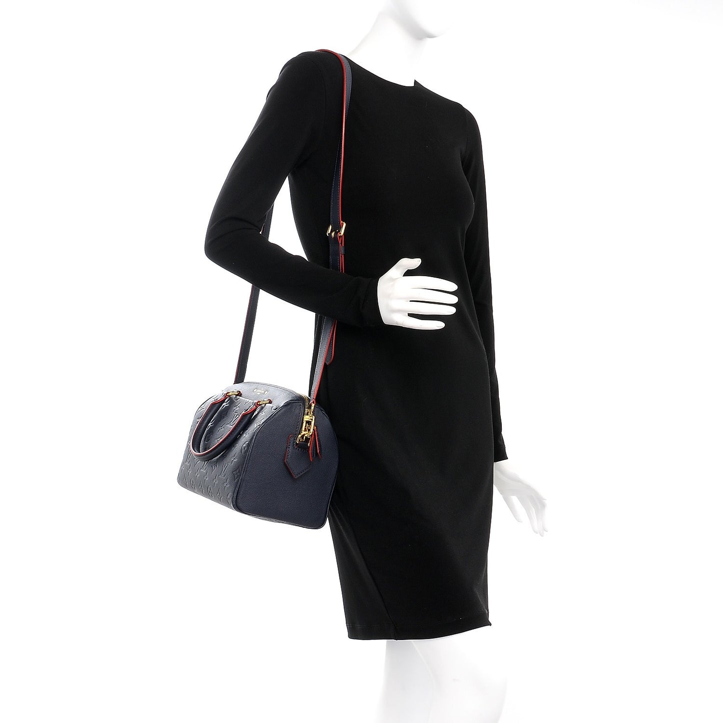 Empreinte Speedy Bandouliere 25 NM Marine Rouge