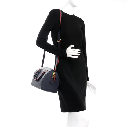 Louis Vuitton Empreinte Speedy Bandouliere 25 NM Marine Rouge 2 of 8