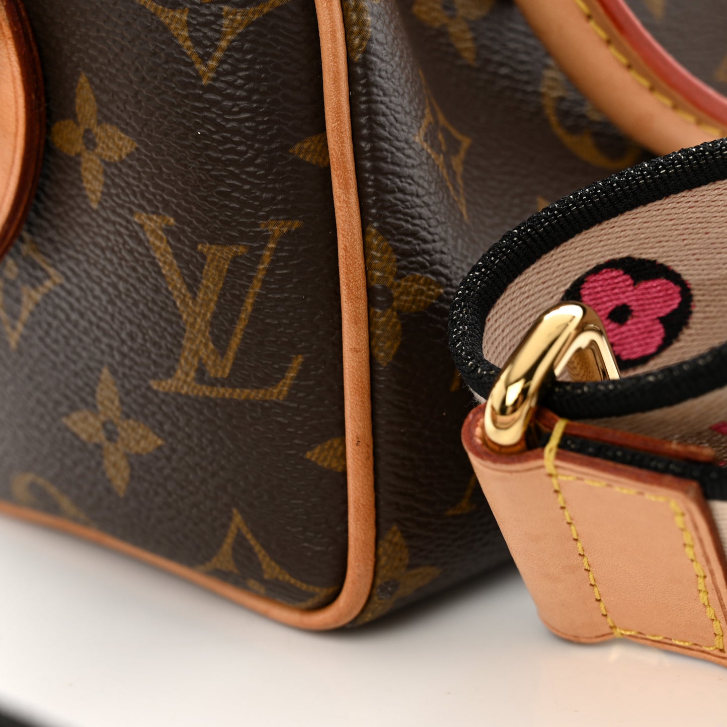 Monogram Speedy Bandouliere 20 Black