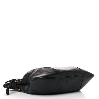 Gucci Sakai Calfskin Horsebit 1955 Cinch Top Messenger Bag Black 5 of 12