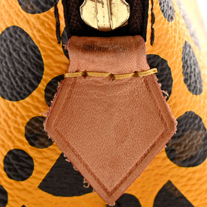 Louis Vuitton Monogram Kusama Pumpkin Dots Cosmetic Pouch Yellow 10 of 10
