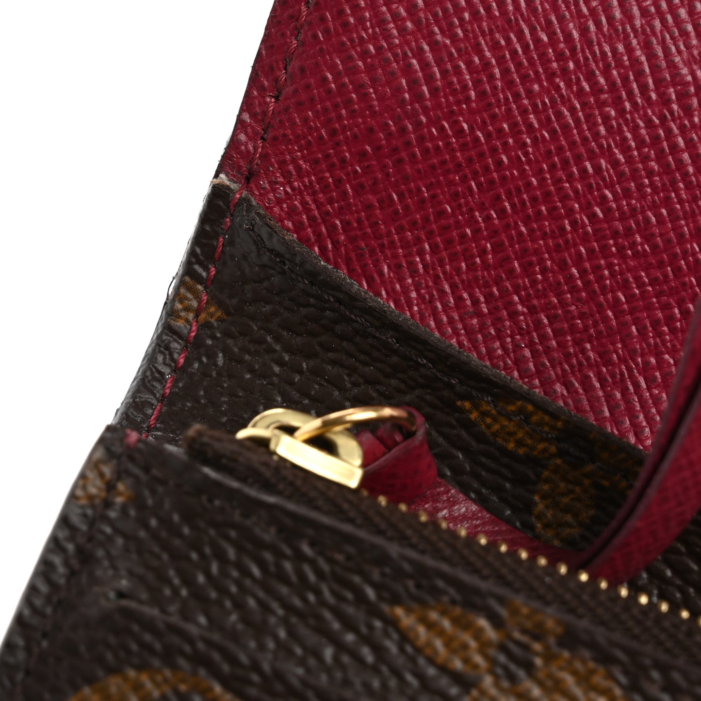 Monogram Emilie Wallet Fuchsia