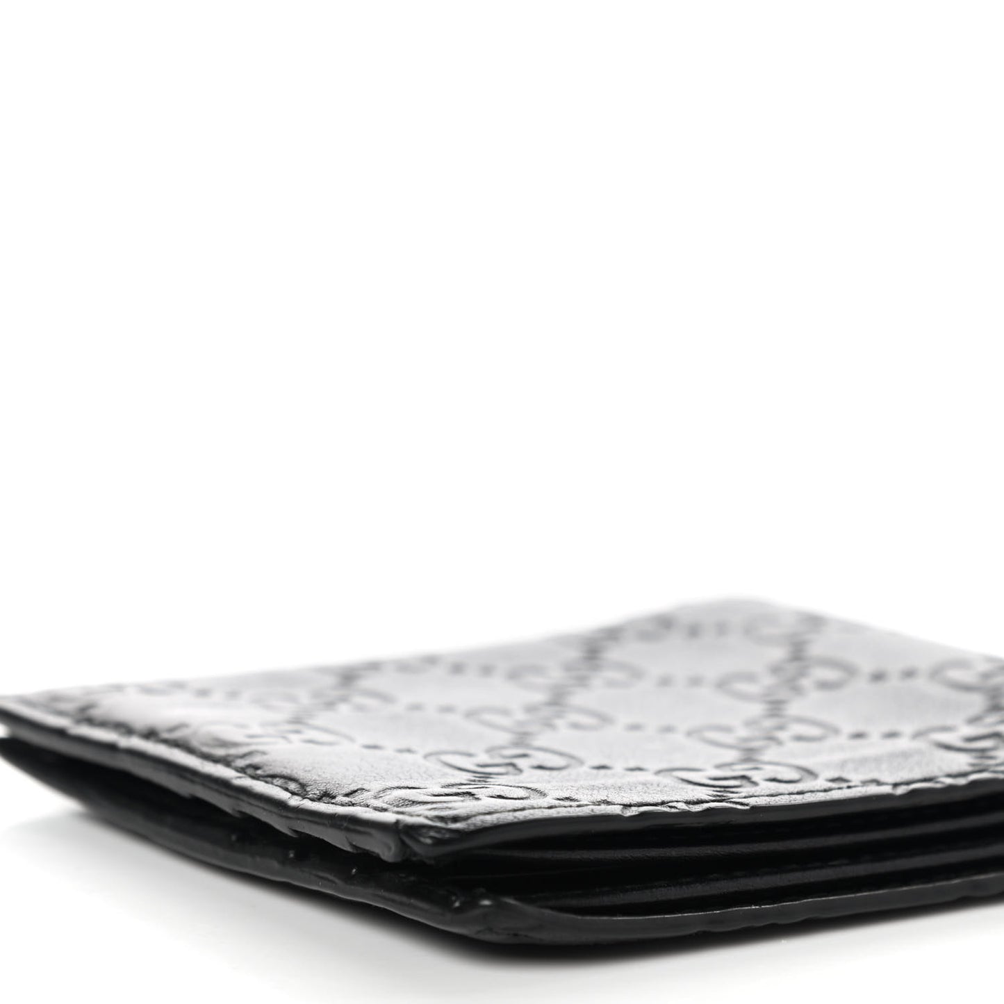 Guccissima Bi-Fold Wallet Black
