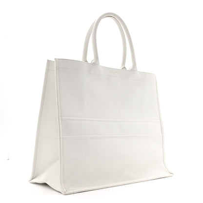 Christian Dior Calfskin Large Surrealism Book Tote Ivory 3 of 14