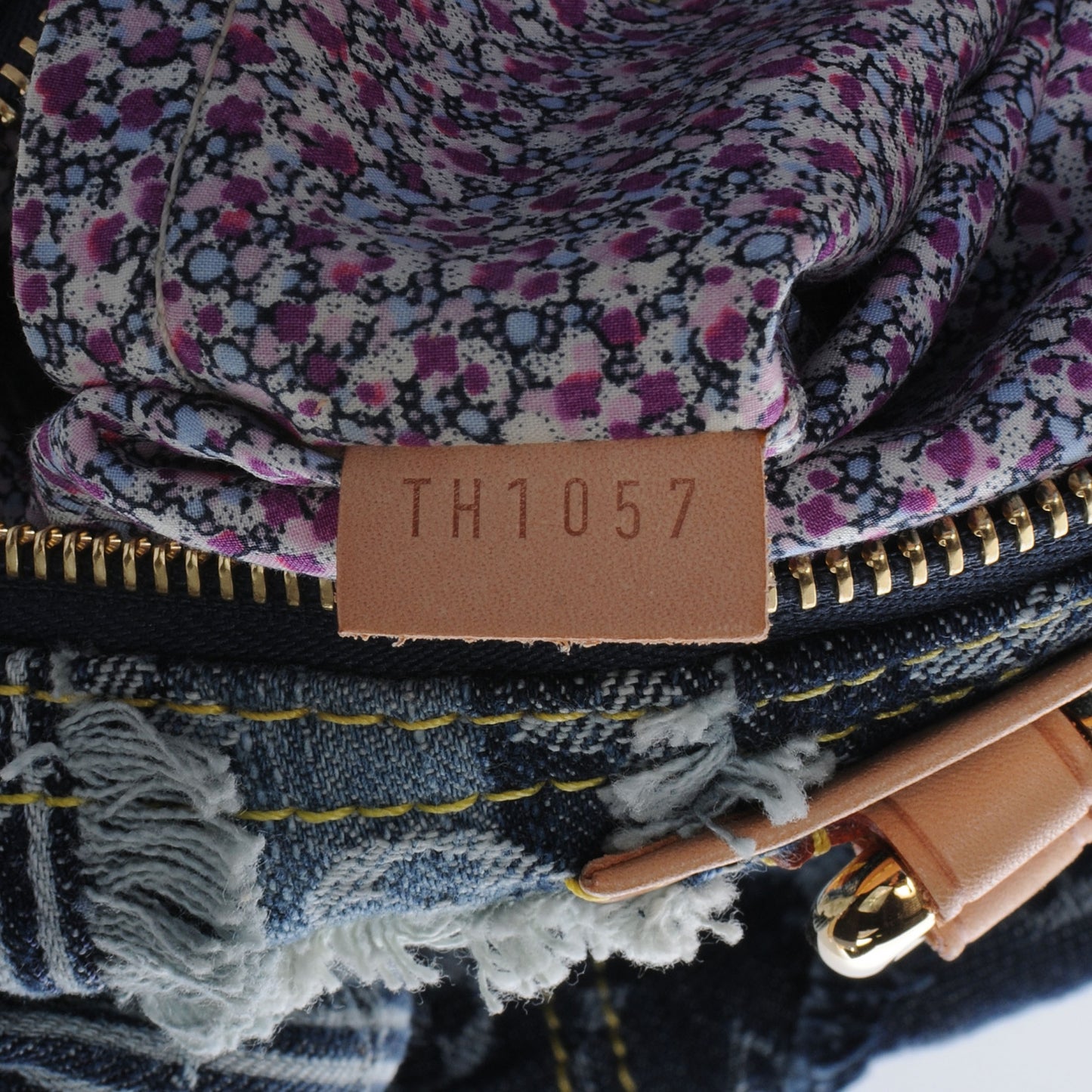 Denim Patchwork Speedy 30 Blue