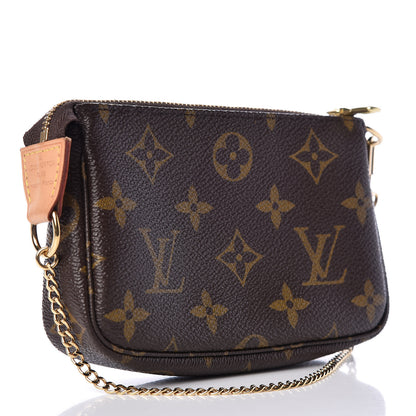 Louis Vuitton Monogram Mini Pochette Accessories 3 of 9