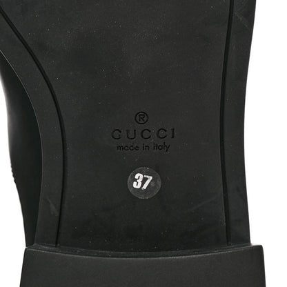 Gucci Soft Microguccissima Zip Boots 37 Black 7 of 13