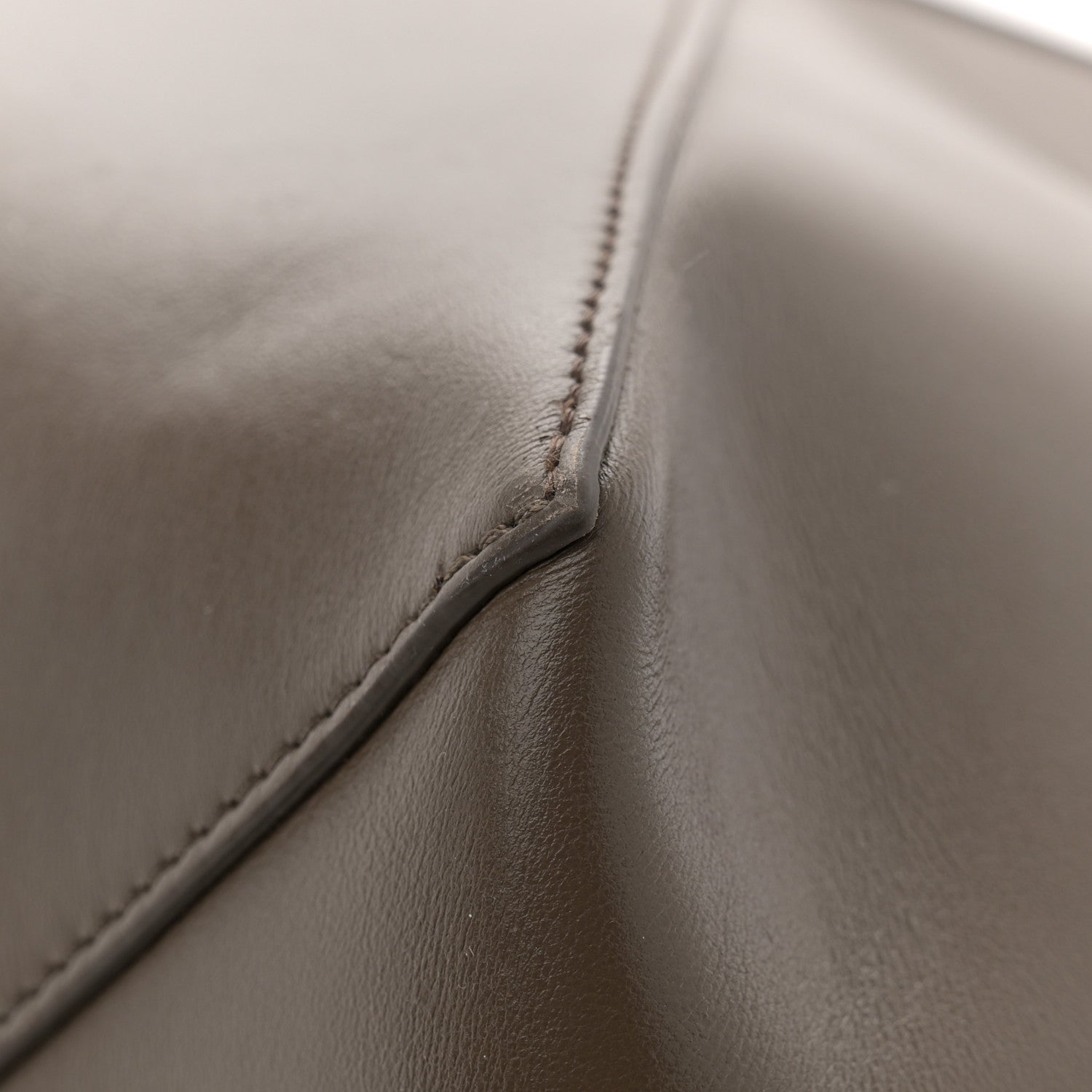 Loewe Shiny Calfskin Medium Puzzle Fold Tote Umber 11 of 11