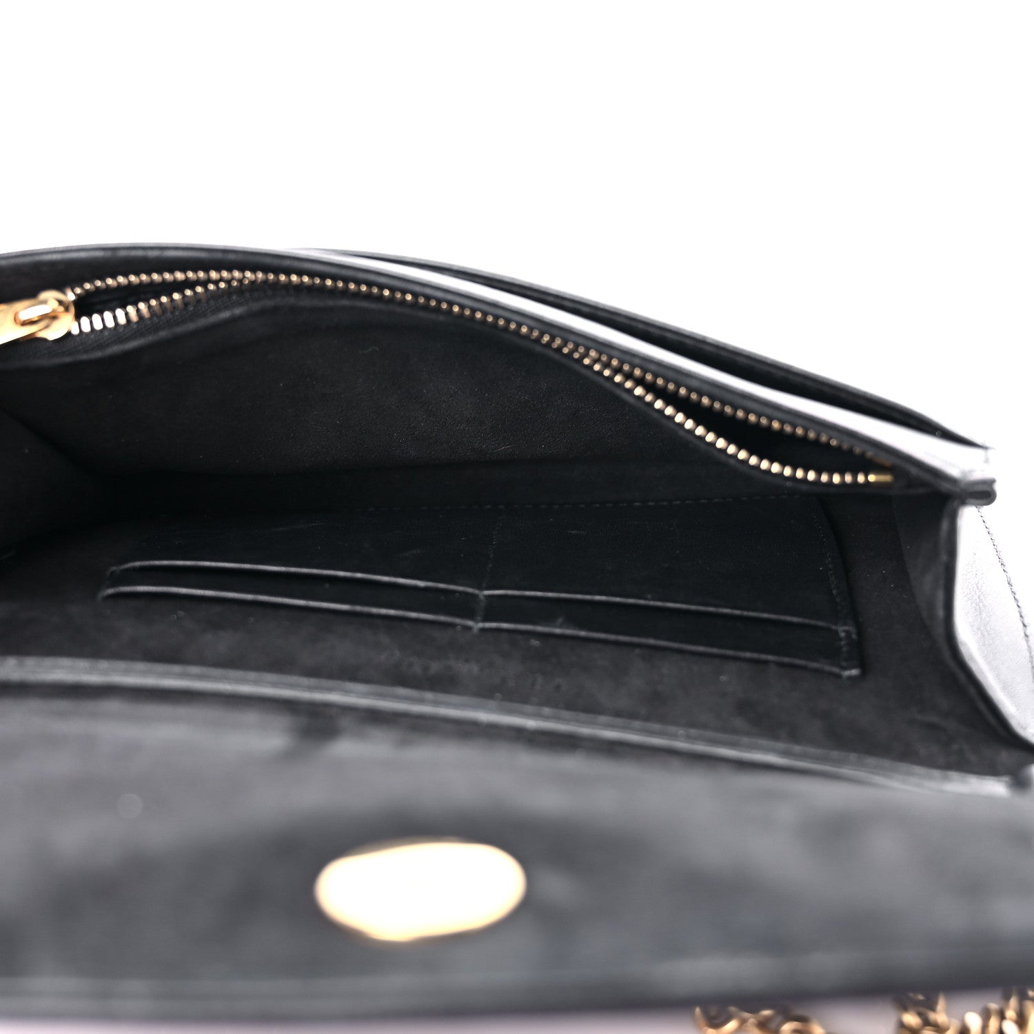 Christian Dior Lambskin Studded Micro Diorama Flap Bag Black 5 of 18