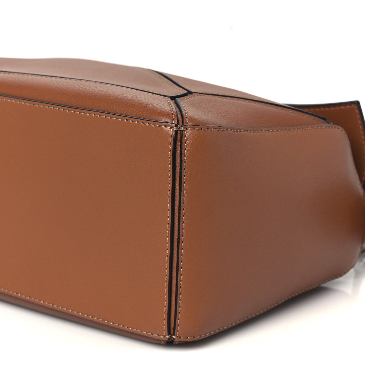 Loewe Calfskin Small Puzzle Bag Tan 9 of 9
