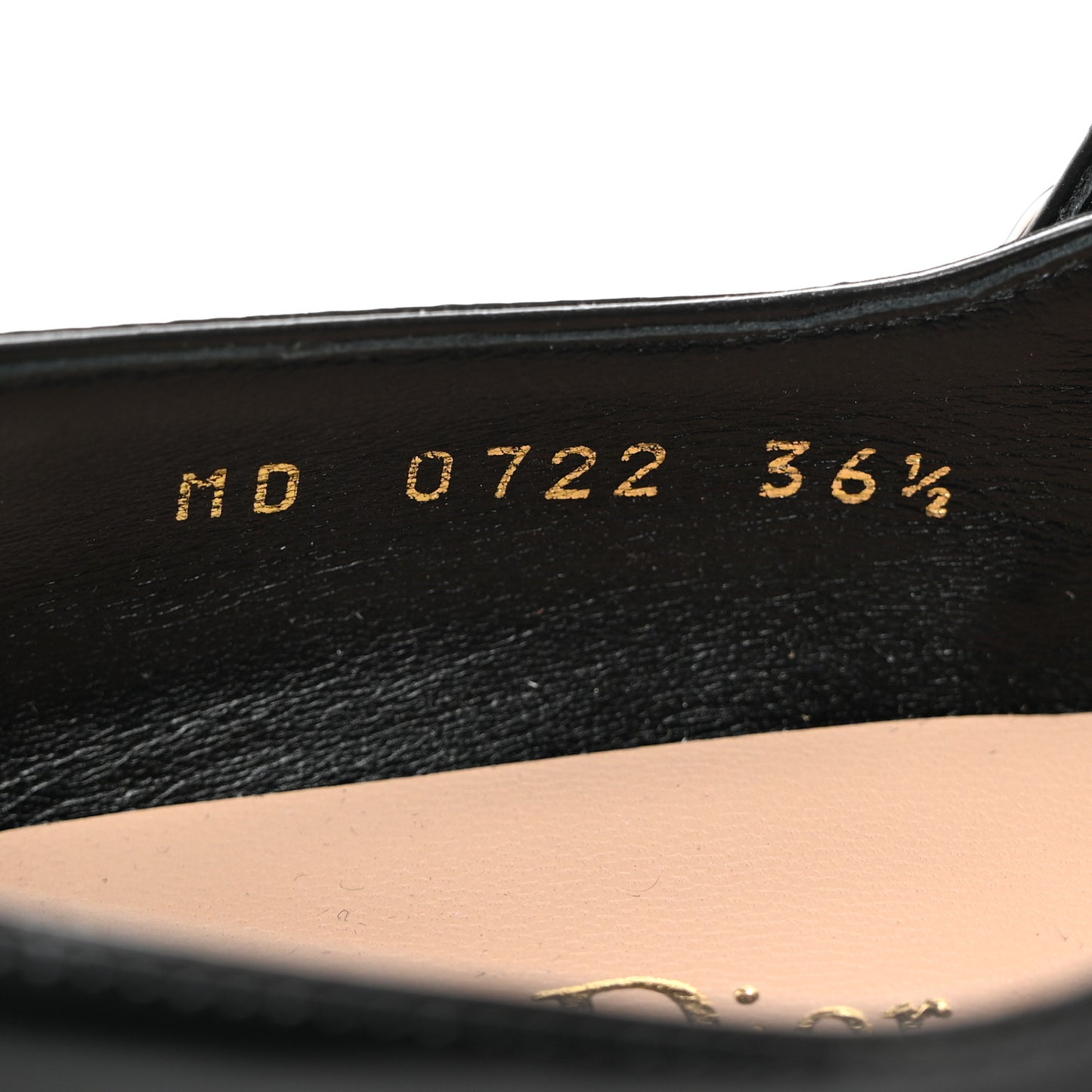 Brushed Calfskin Uniform 30mm Pumps 36.5 Black