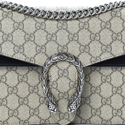 Gucci GG Supreme Monogram Small Dionysus Shoulder Bag Black 7 of 13