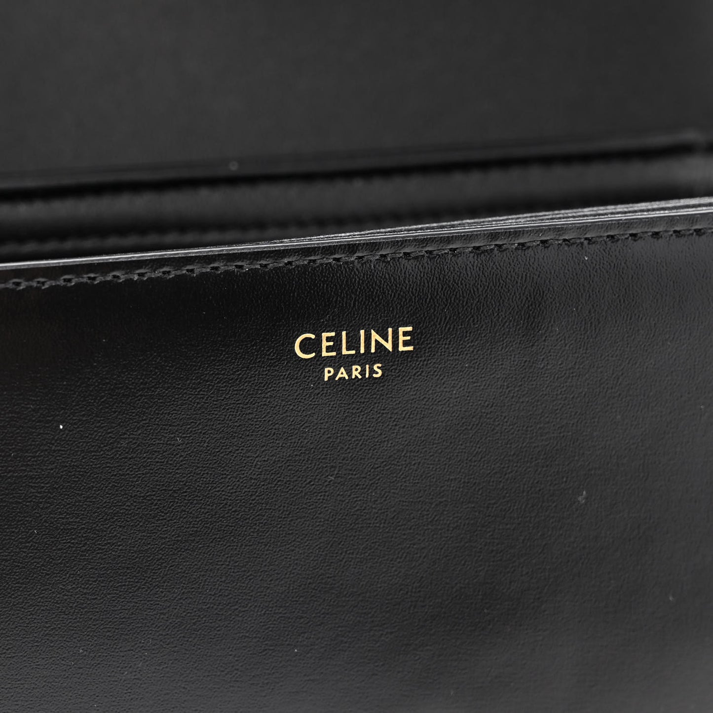 Shiny Calfskin Teen Triomphe Black