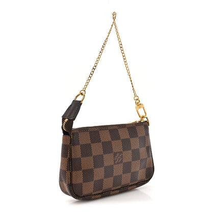 Louis Vuitton Damier Ebene Mini Pochette Accessories 3 of 13