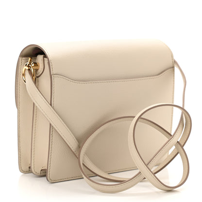 Hermes Evercolor Mini Sac Roulis Craie 2 of 9