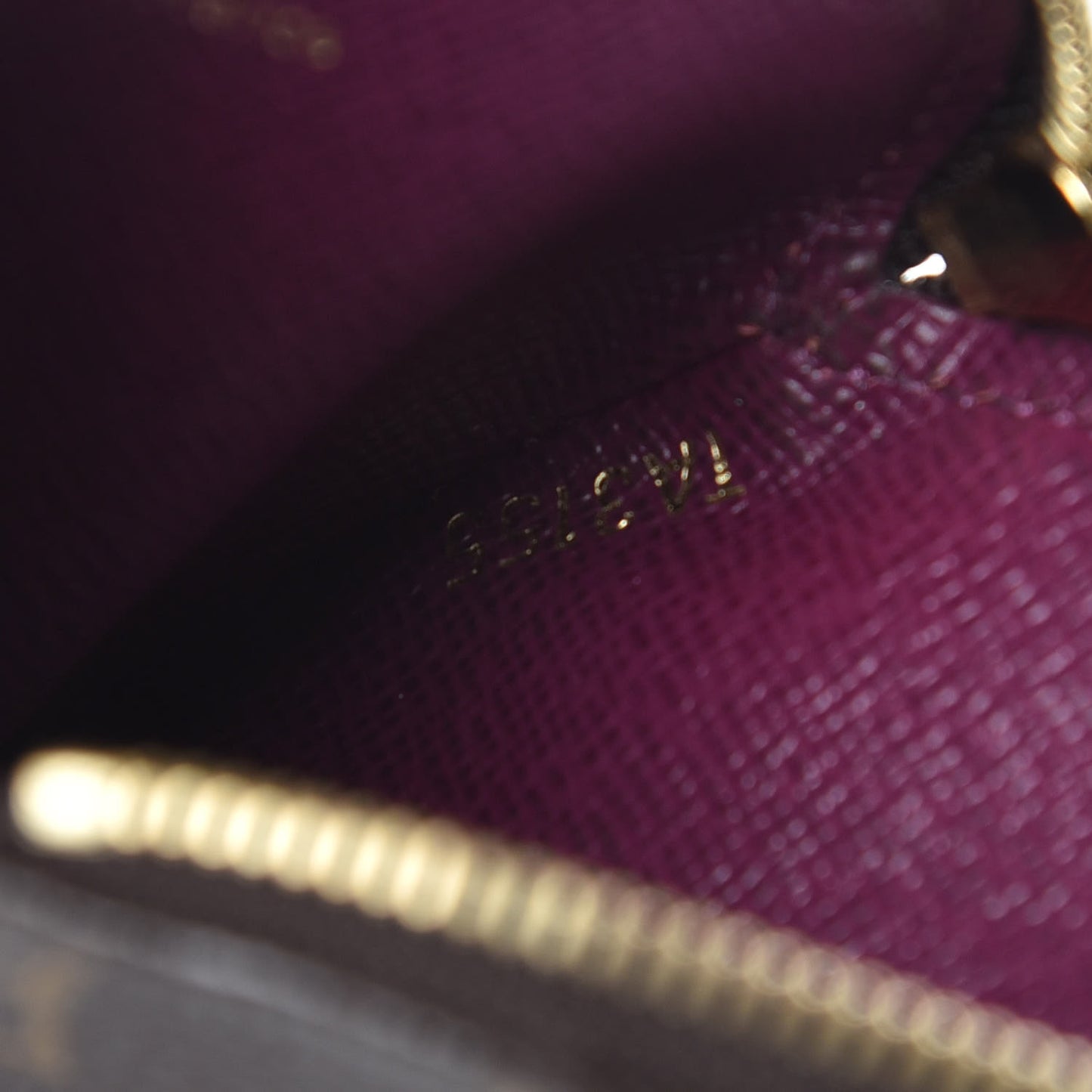 Monogram Totem Round Coin Purse Magenta