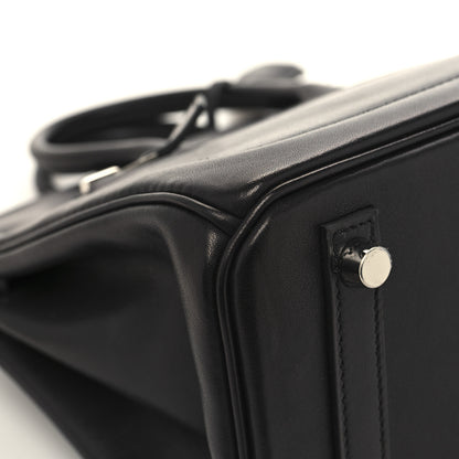 Hermes Veau Volupto Rock Birkin 25 Black 11 of 13