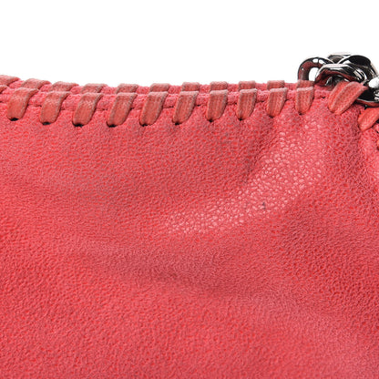 Stella McCartney Shaggy Deer Mini Falabella Fold Over Tote Pink Fluo 13 of 15
