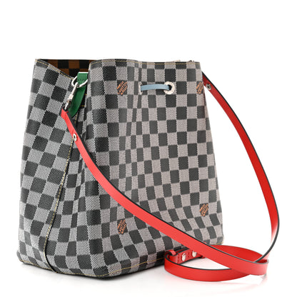 Louis Vuitton Damier Neonoe Black White 3 of 11