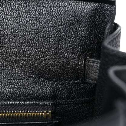 Hermes Togo Birkin 25 Black 21 of 34