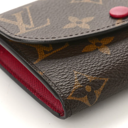 Louis Vuitton Monogram Rosalie Coin Purse Fuchsia 7 of 8