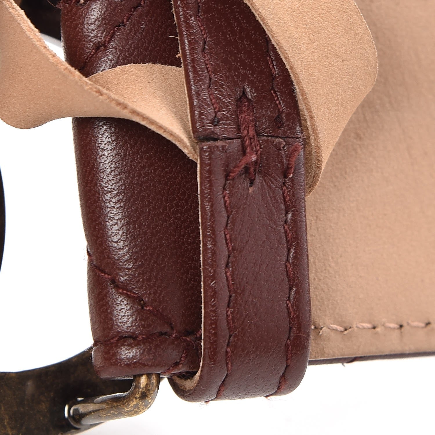 Chanel Lambskin Quilted CC Belt 90 36 Bordeaux 11 of 12
