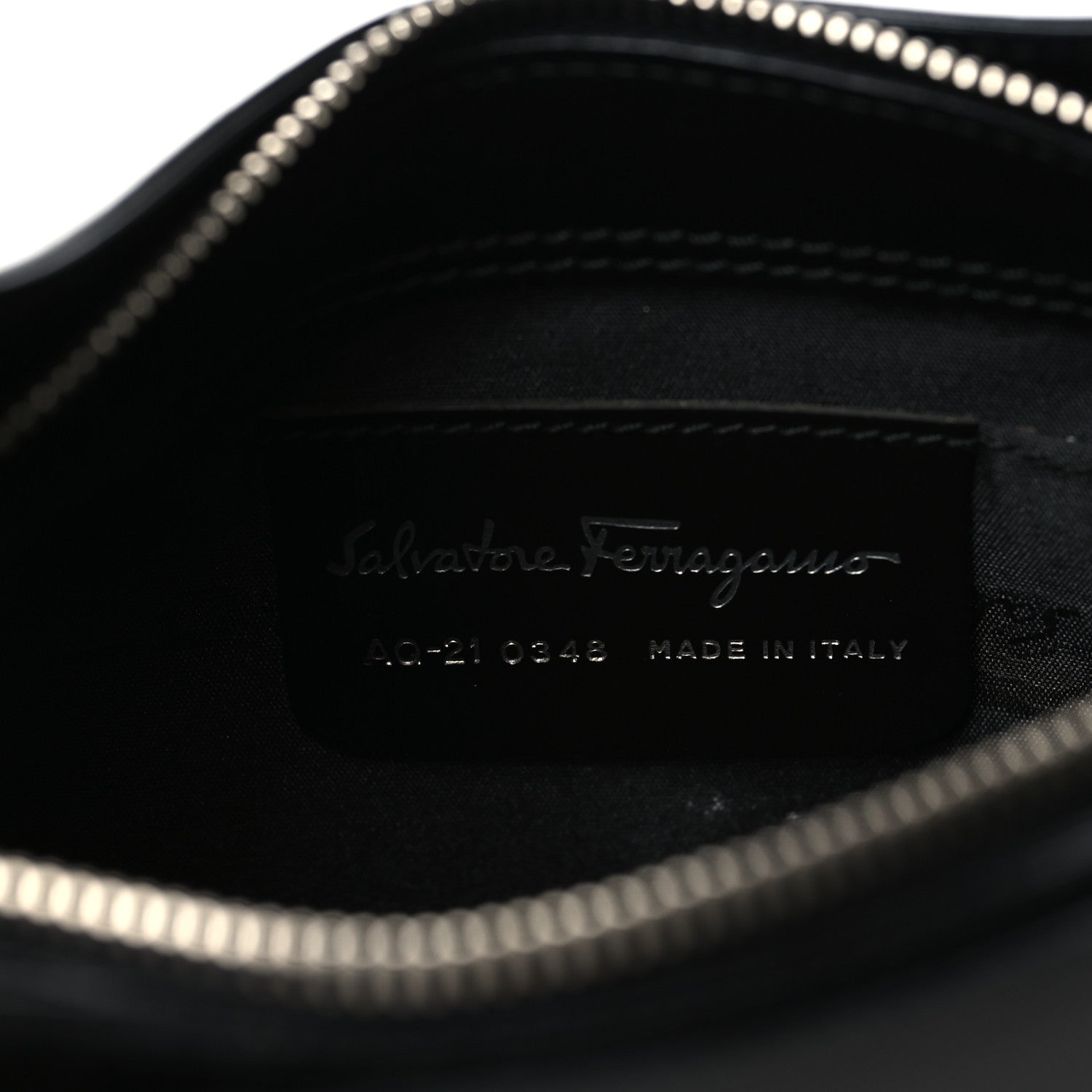 Salvatore Ferragamo Soft Calfskin Gancini Hobo Black 6 of 9