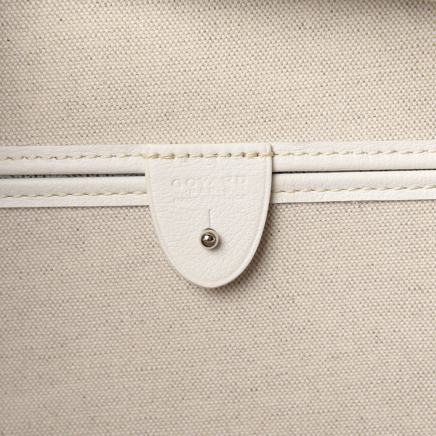 Goyardine Artois MM White