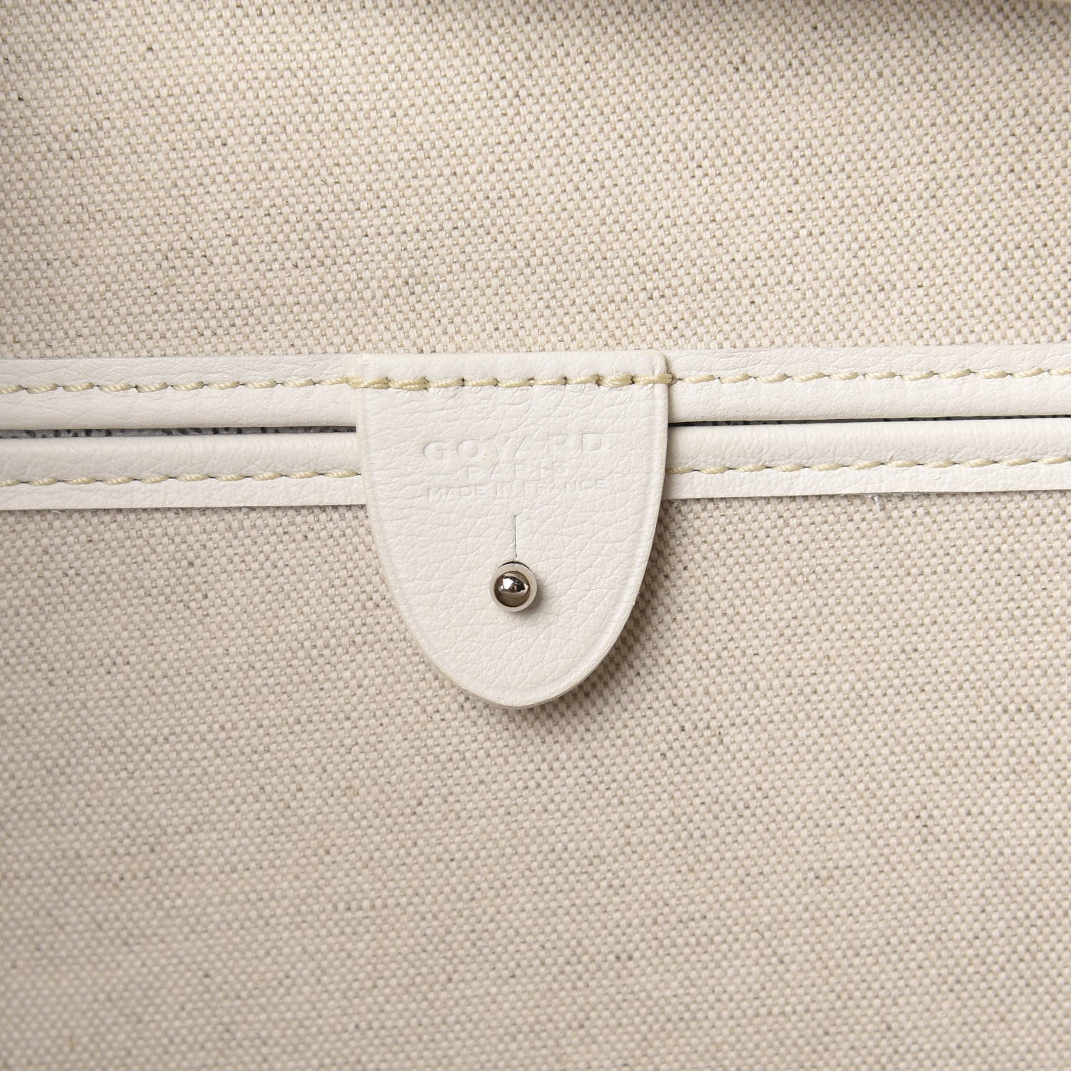 Goyard Goyardine Artois MM White 8 of 9