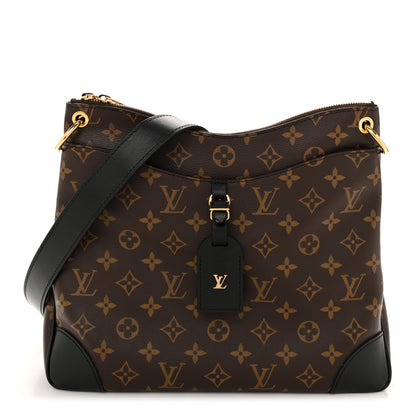 Louis Vuitton Monogram Odeon MM Black 1 of 12
