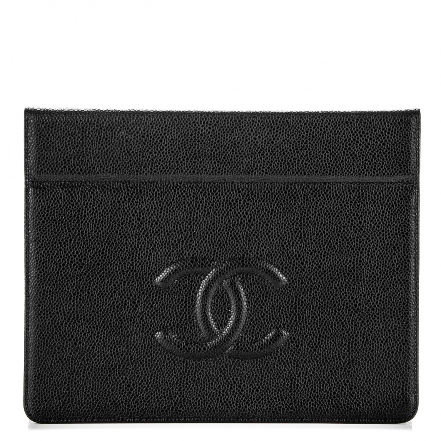 Chanel Caviar Timeless CC iPad Case Black 1 of 6