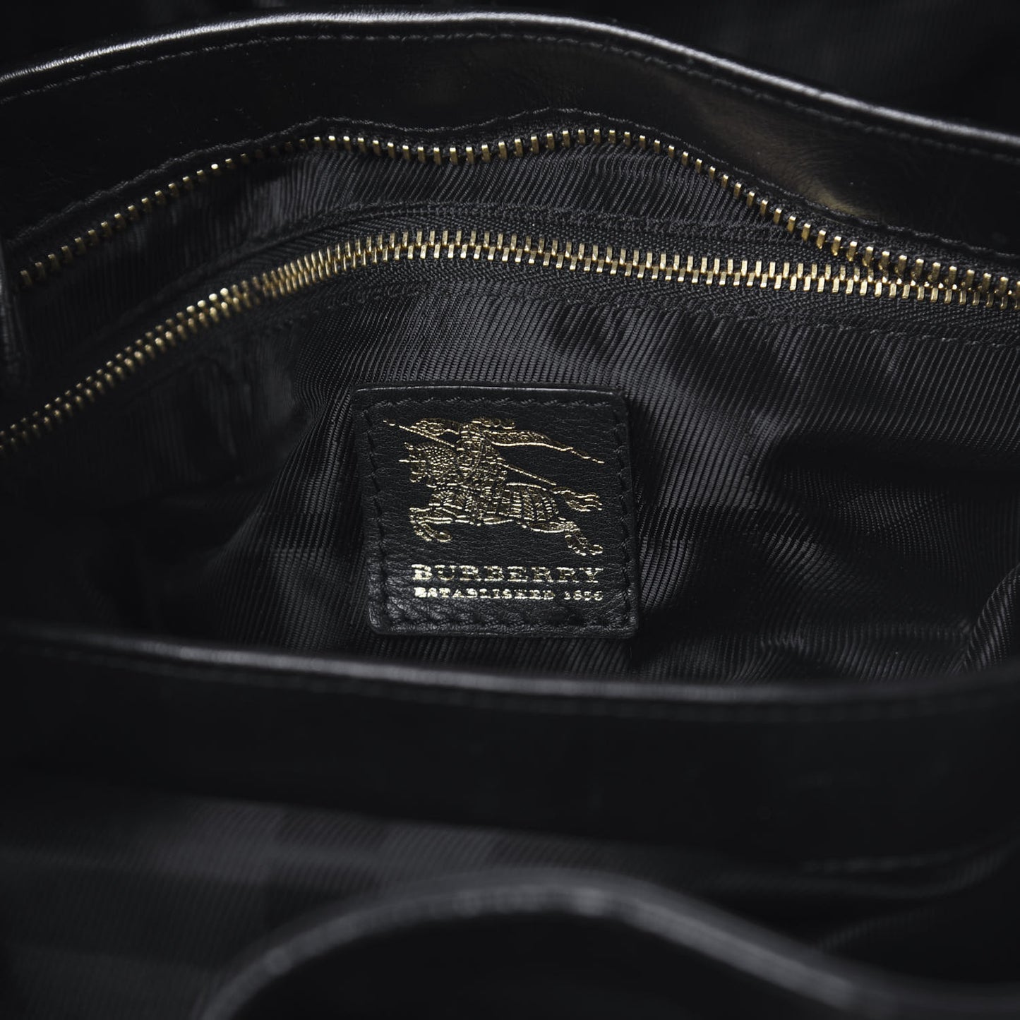 Calfskin Quilted Beaton Satchel Black