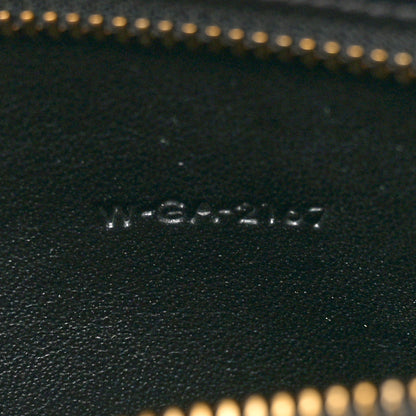 Celine Nubuck Drummed Calfskin Mini Bi-Color Luggage Black White 7 of 11