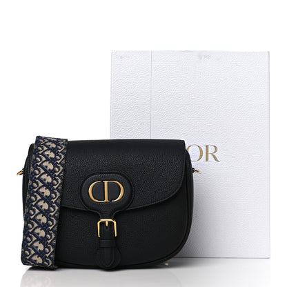 Christian Dior Grained Calfskin Large Bobby Flap Black 3 of 10