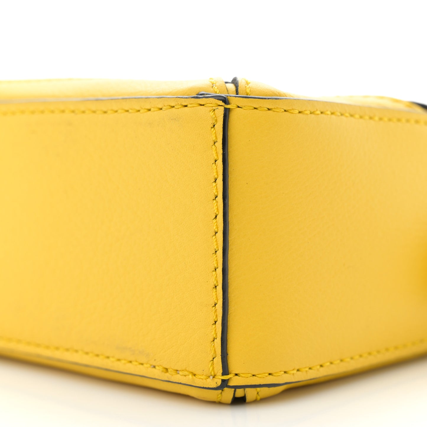 Calfskin Nano Puzzle Bag Yellow