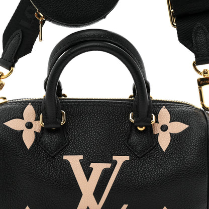 Louis Vuitton Empreinte Monogram Giant Papillon BB Black Beige 7 of 9