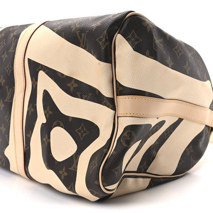 Louis Vuitton Monogram Tahitienne Saint Barth Keepall Bandouliere 50 9 of 9