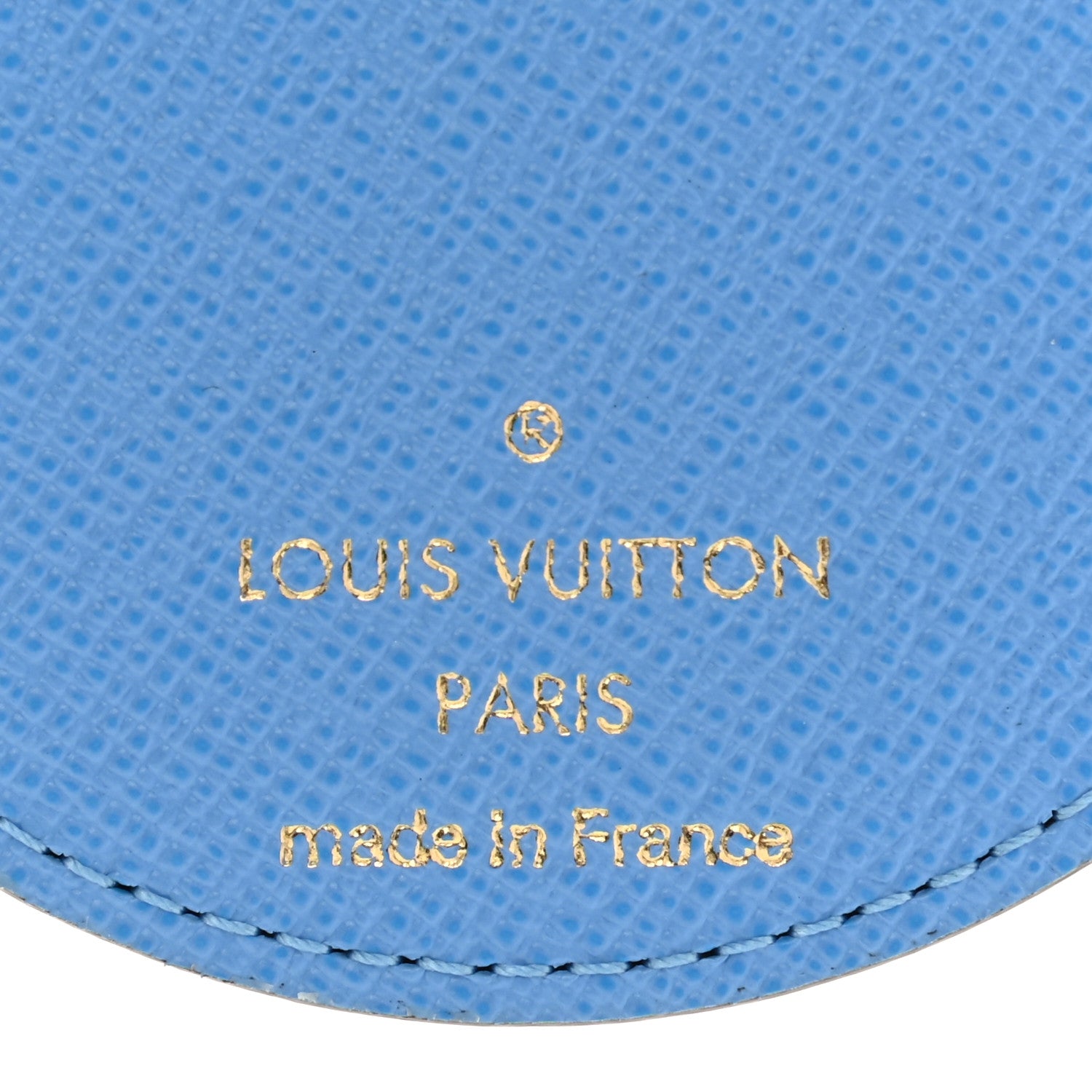 Louis Vuitton Monogram 2021 Christmas Animation China Wall Bag Charm Key Ring Myosotis Blue 3 of 4
