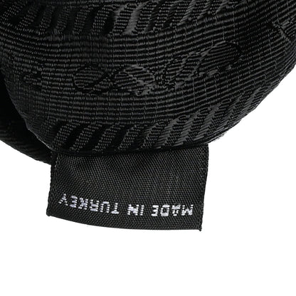 Prada Tessuto Nylon Stitched Shoulder Bag Black 6 of 12