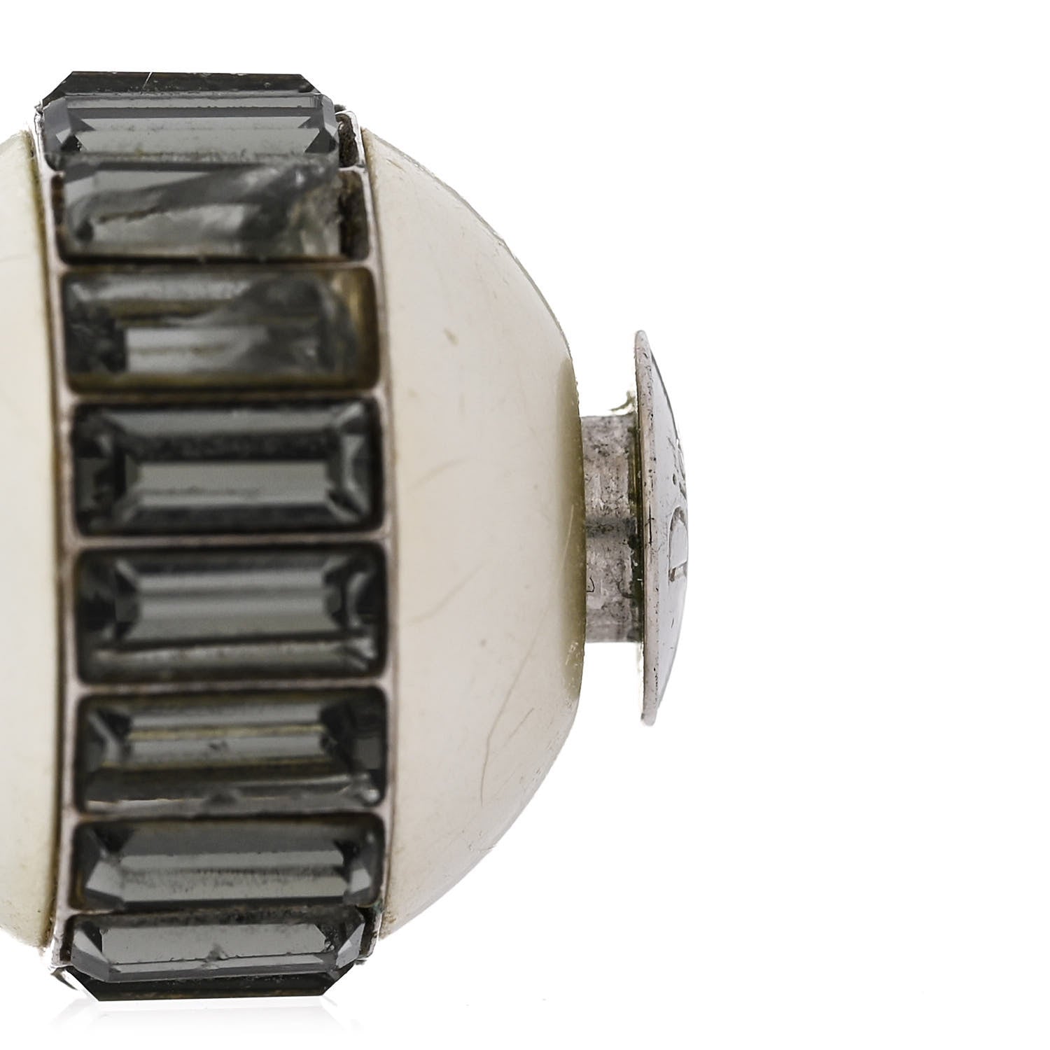 Christian Dior Pearl Mise En Dior Tribal Earrings 7 of 9