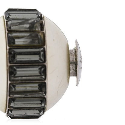 Christian Dior Pearl Mise En Dior Tribal Earrings 7 of 9