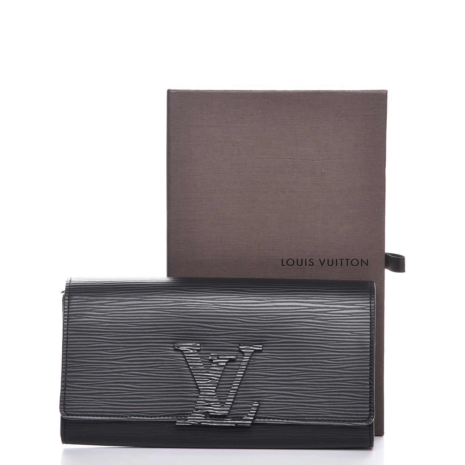 Louis Vuitton Epi Louise Wallet Black 8 of 8