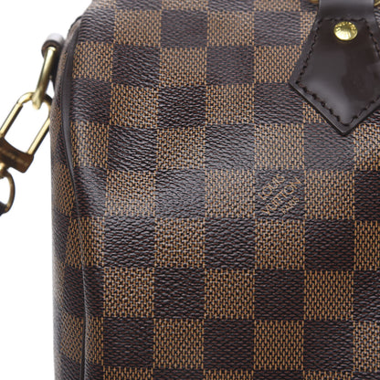 Louis Vuitton Damier Ebene Speedy Bandouliere 30 10 of 12