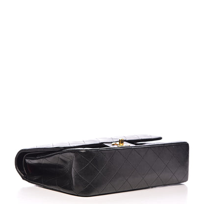 Chanel Lambskin Quilted Medium Double Flap Black 5 of 14
