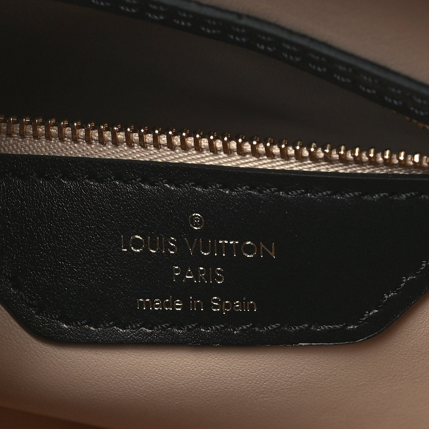 Lambskin Malletage Speedy Bandouliere 25 Black