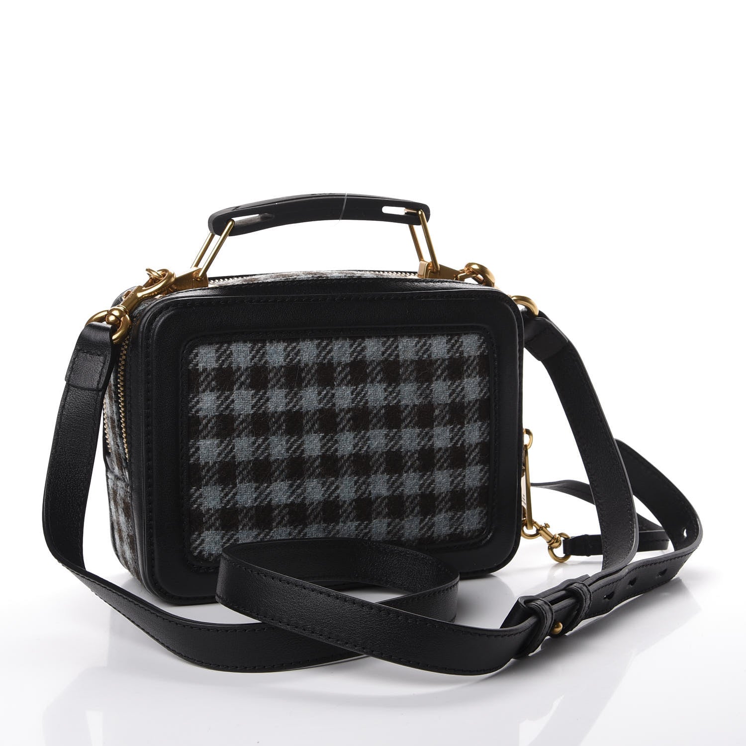 Marc Jacobs Calfskin Tweed The Box 20 Crossbody Black Multicolor 2 of 9