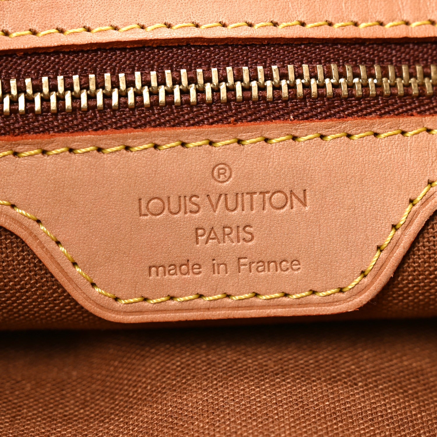 Louis Vuitton Monogram Cabas Mezzo 6 of 9