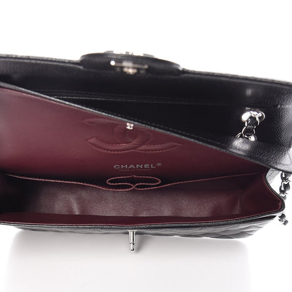 Chanel Caviar Quilted Medium Double Flap Black 5 of 10