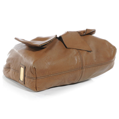 Valentino Garavani Nappa Premier Bow Hobo Brown 4 of 10